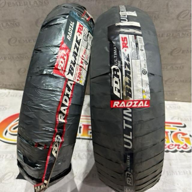 BAN LUAR FDR RADIAL BLAZE RX/RS UKURAN 120/65-17 140/60-17 BAN FDR RADIAL ORIGINAL