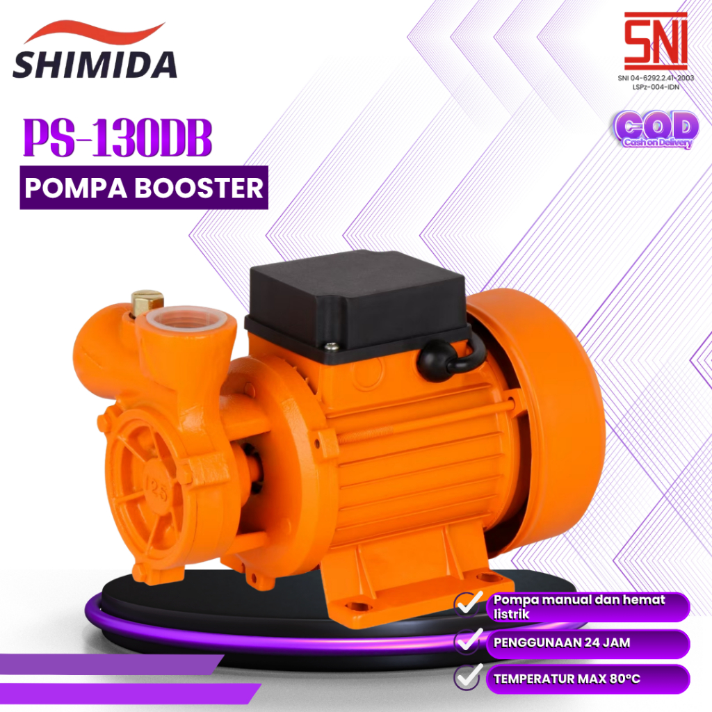 tsolumy PS-130DB Pompa Booster Air