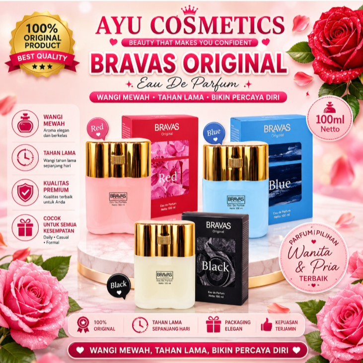 Parfum Bravas Original 100ml Halal