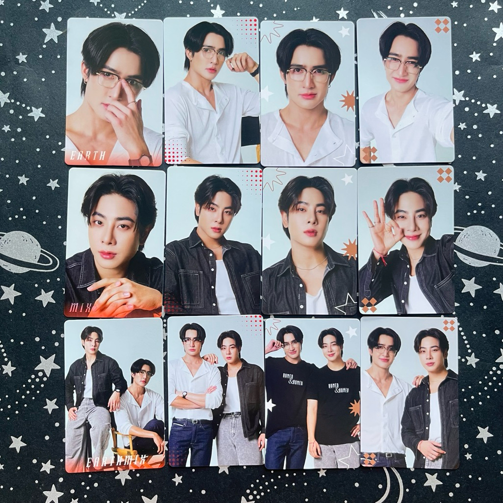 Official Photocard Set Only Friends Dream On Final Episode EarthMix Set Earth Pirapat Mix Sahaphap J