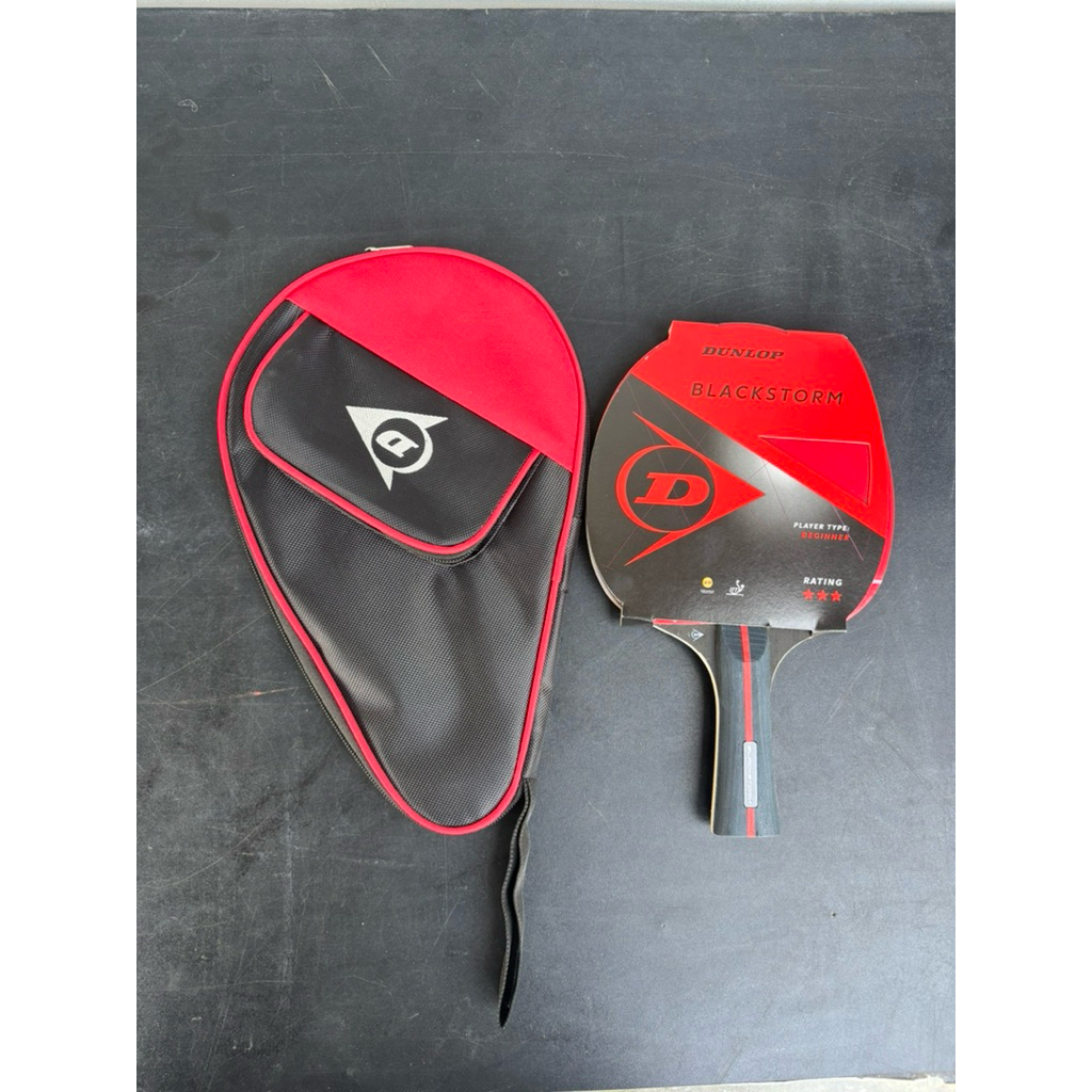 ORIGINAL BET BAT DUNLOP BLACKSTORM  PIMPONG TENIS MEJA – ITTF APPROVED