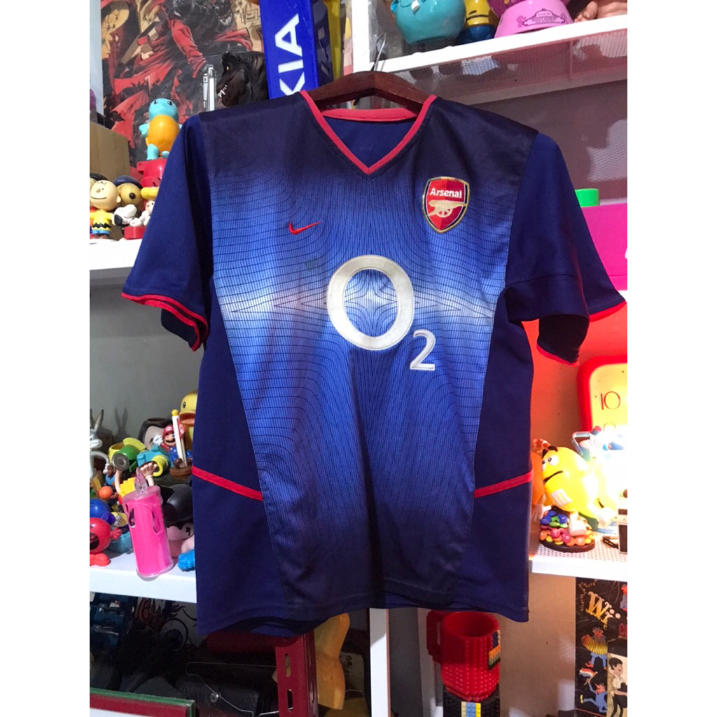 jersey arsenal nike vintage kaos bola arsenal