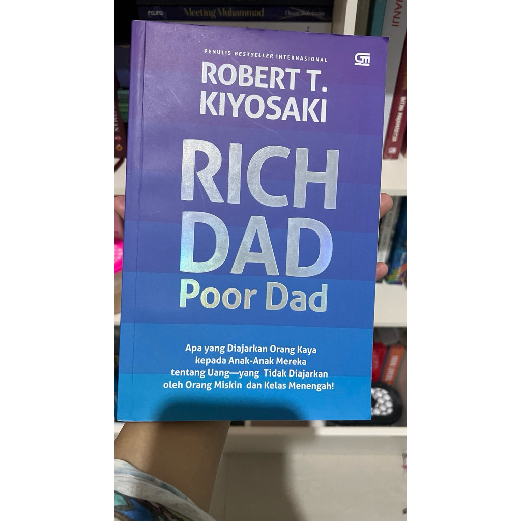 Preloved Rich Dad Poor Dad Bahasa Indonesia