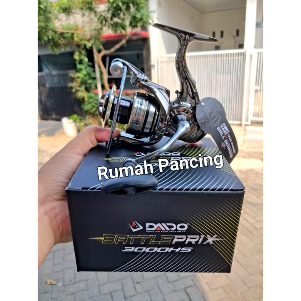 REEL PANCING DAIDO BATTLE PRIX 3000 6000 UPDATE VERSION 8.0  POWER HANDEL KATROL KEREKAN PANCING LAU