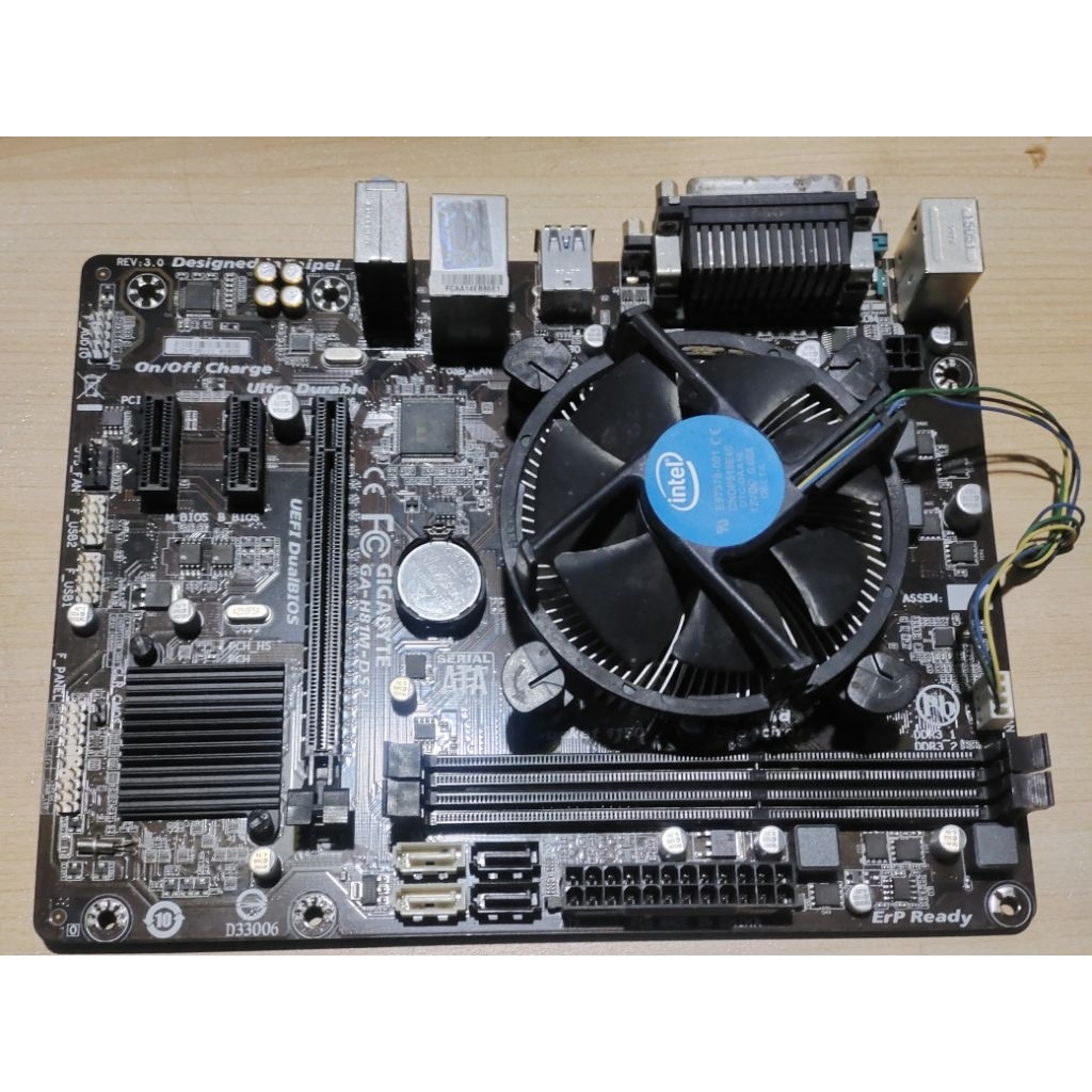 paket motherboard Prosesor i3 gen 7