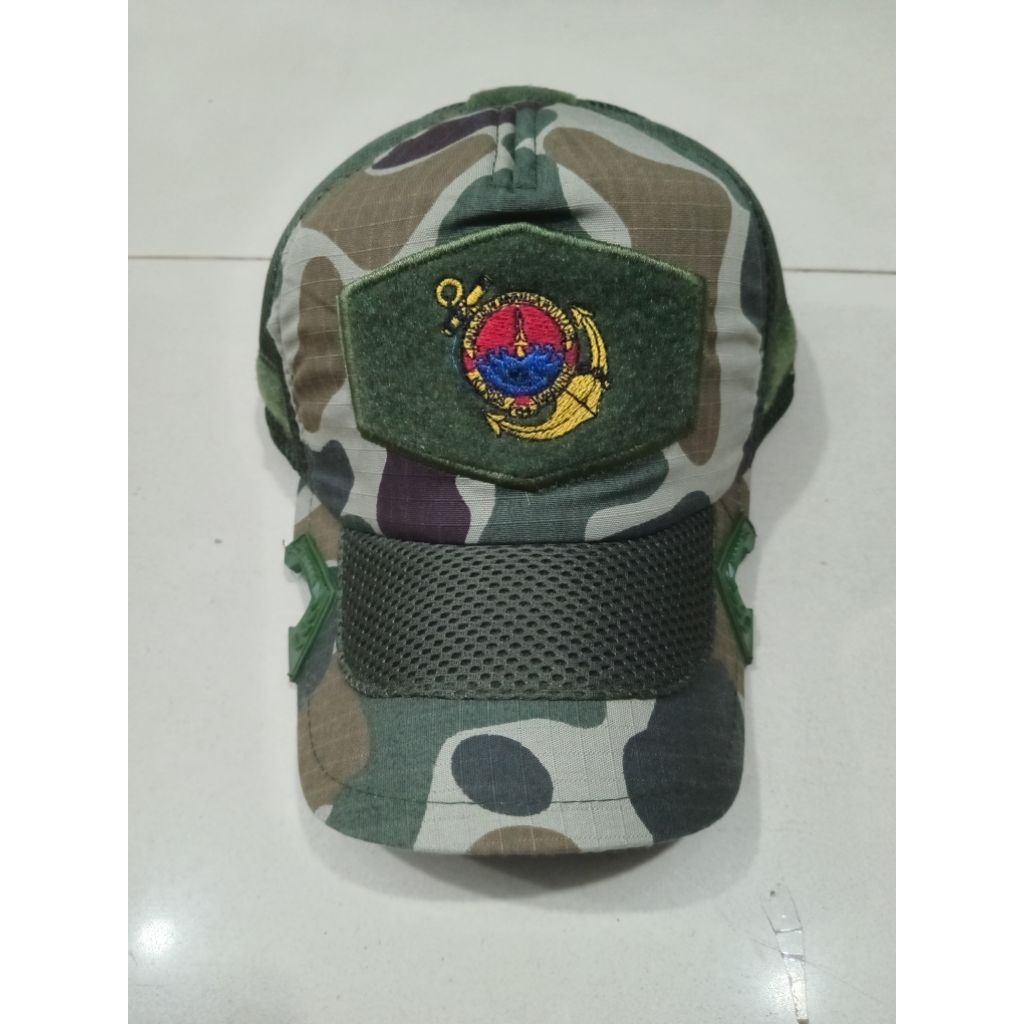 Topi Cowak Tactical Doreng kko Logo Jangkar Marinir