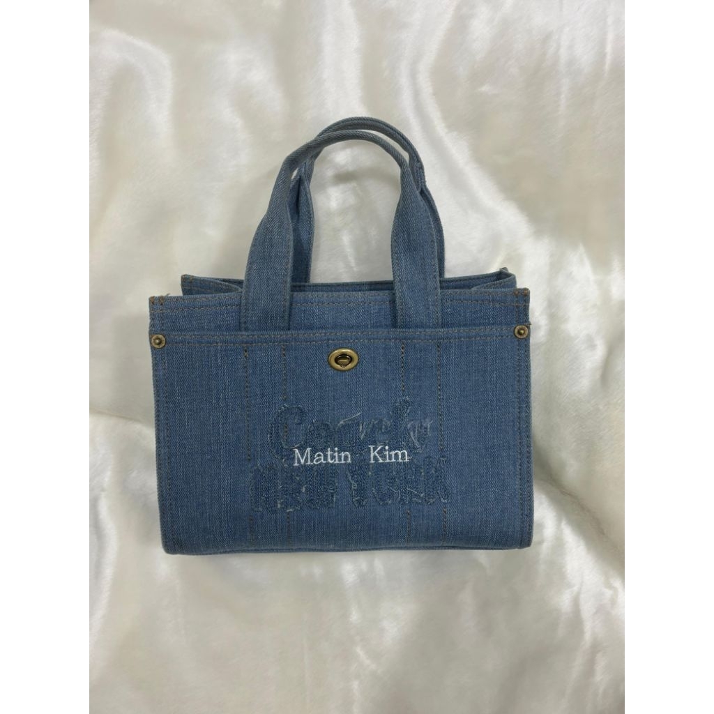 Coach Matin Kim Denim Hand Bag 1:1 pr3loved