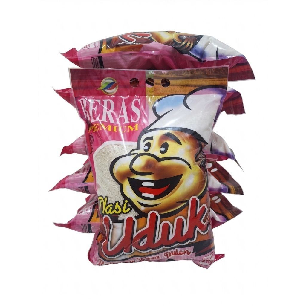 Beras Uduk Premium 5kg - Beras Khusus Nasi Uduk Gurih, Wangi, Pulen Kualitas Super