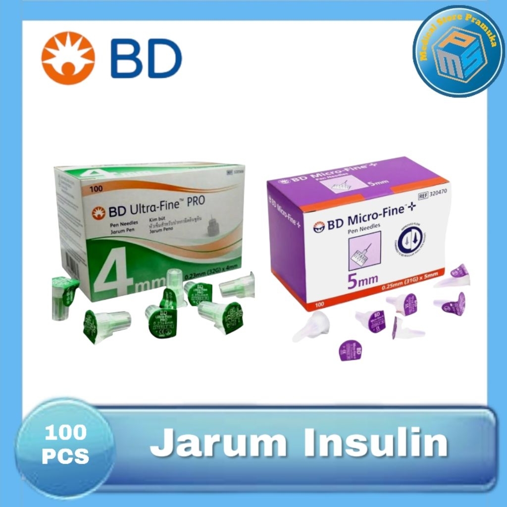 Jarum Insulin BD Ultrafine  Pen Needle Insulin BD isi 100Pcs