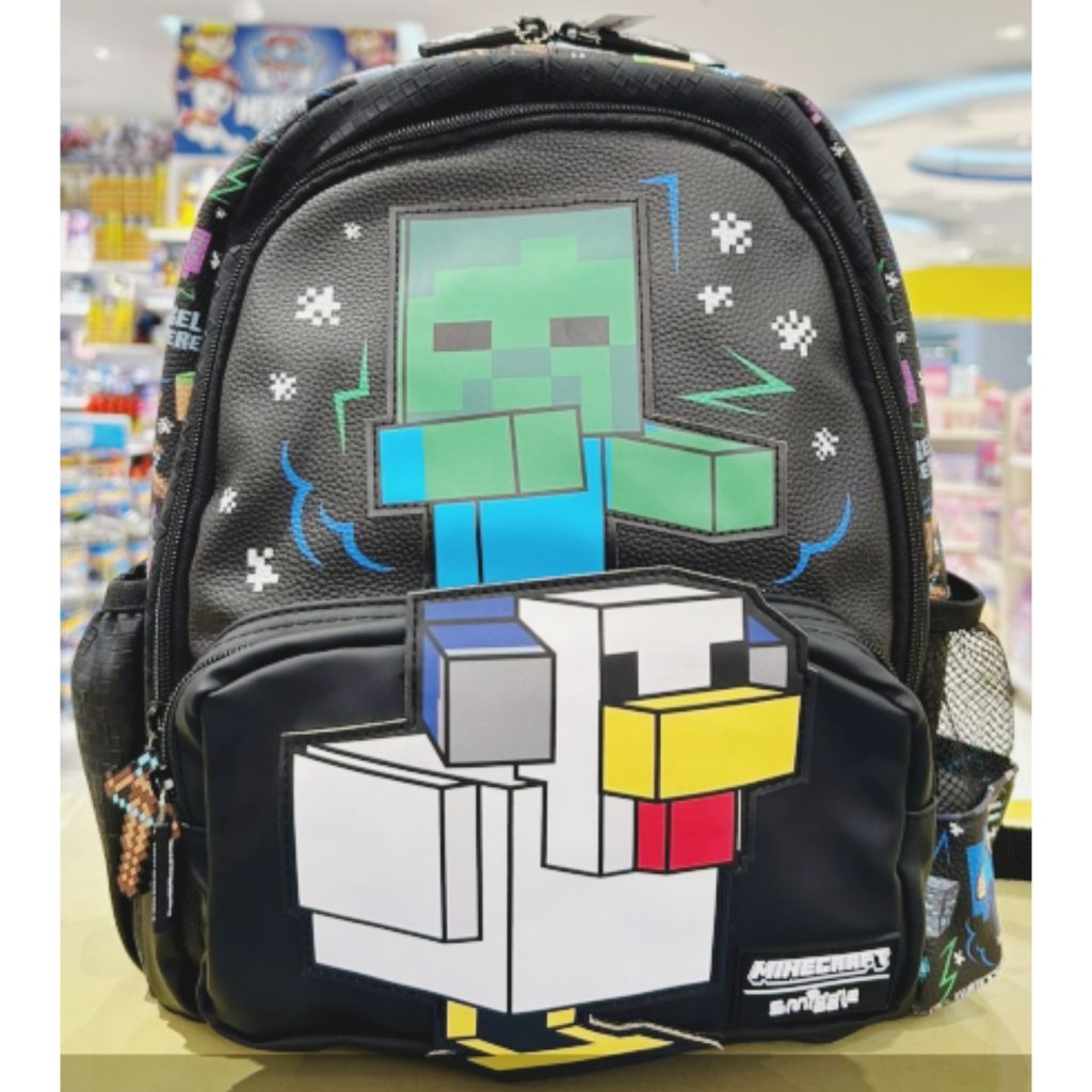 Smiggle Minecraft junior character backpack