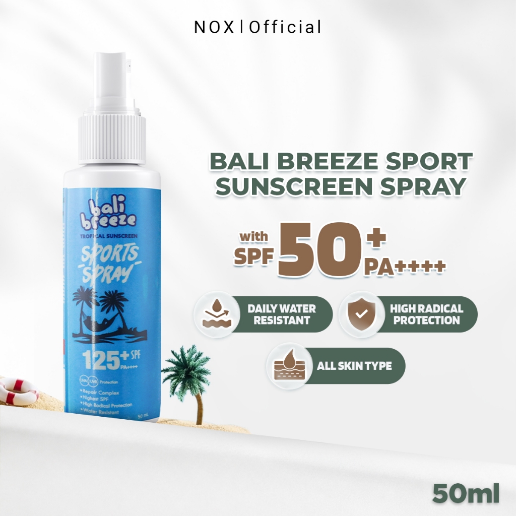 BALI BREEZE SUNSCREEN SPORT SPRAY 50ml