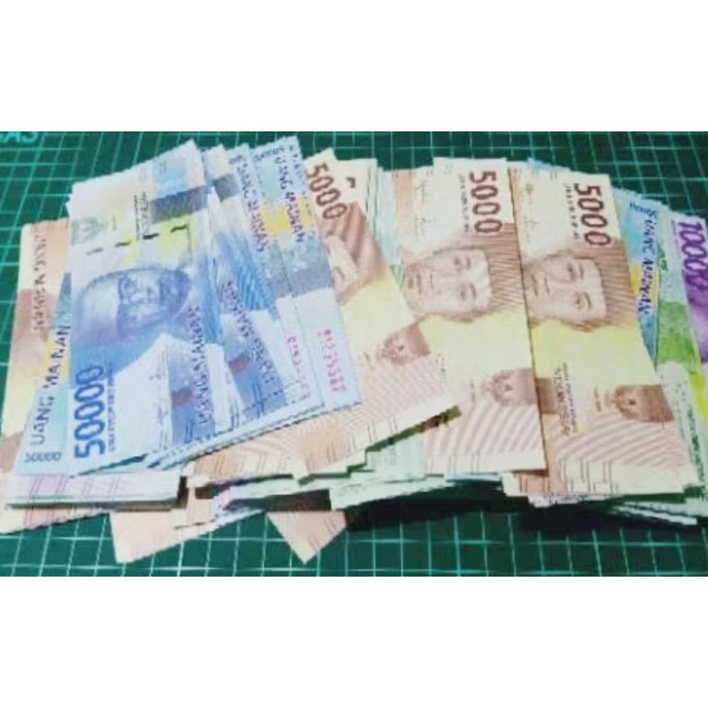 MAINAN UANG UANGAN ISI 1000 PCS / UANG UANGAN PALSU / DUIT DUITAN