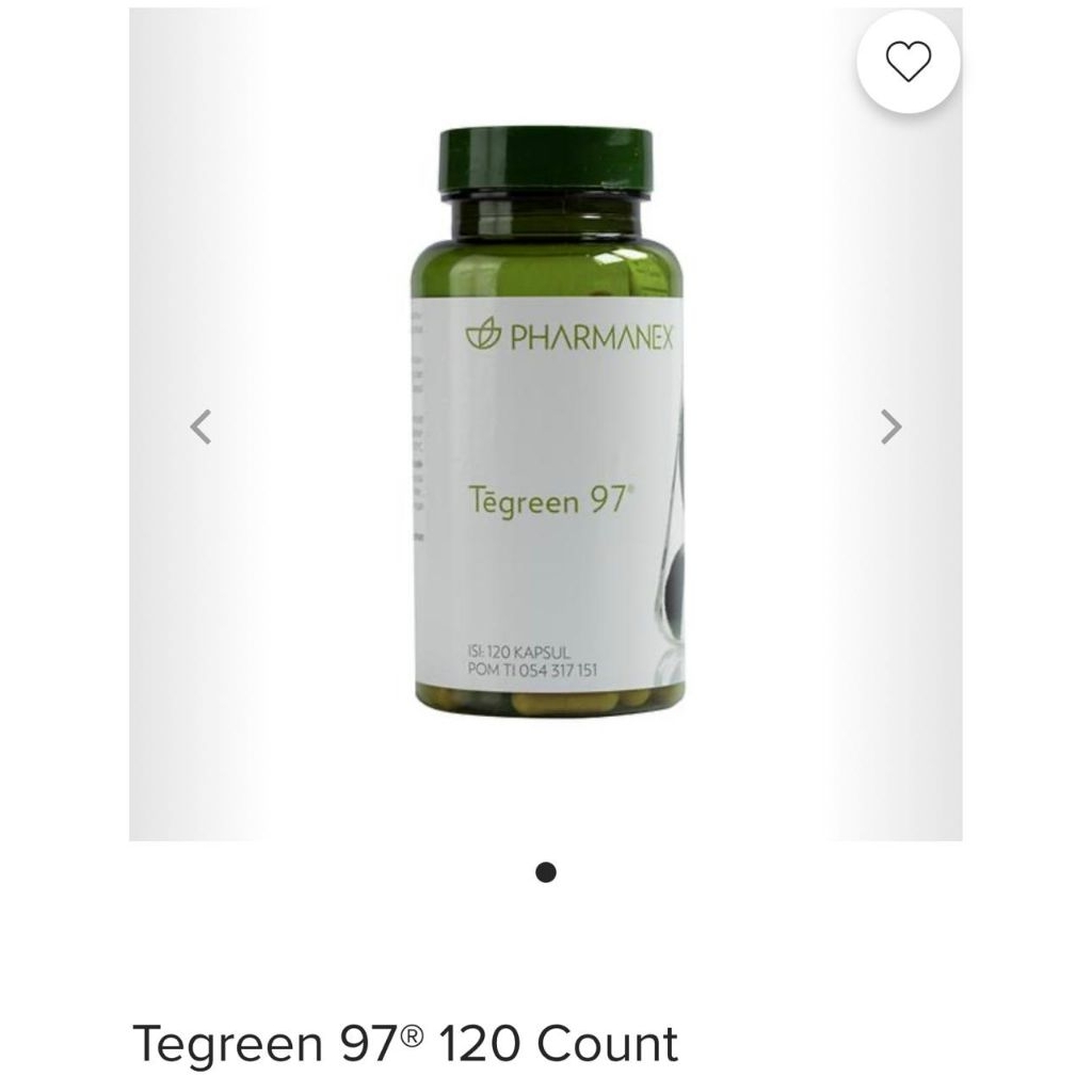tegreen97 isi 120 caps exp 6/2027