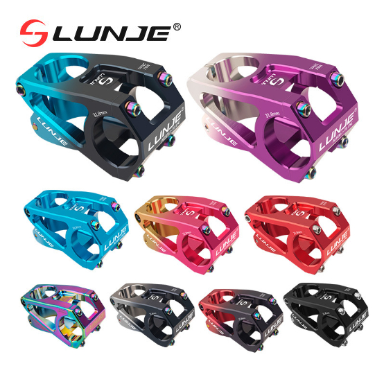LUNJE STEM 45mm 31.8mm  Alloy CNC 6061-T6 SEPEDA FREERIDE MTB XC Ritchey funn Downhill n0t honsun