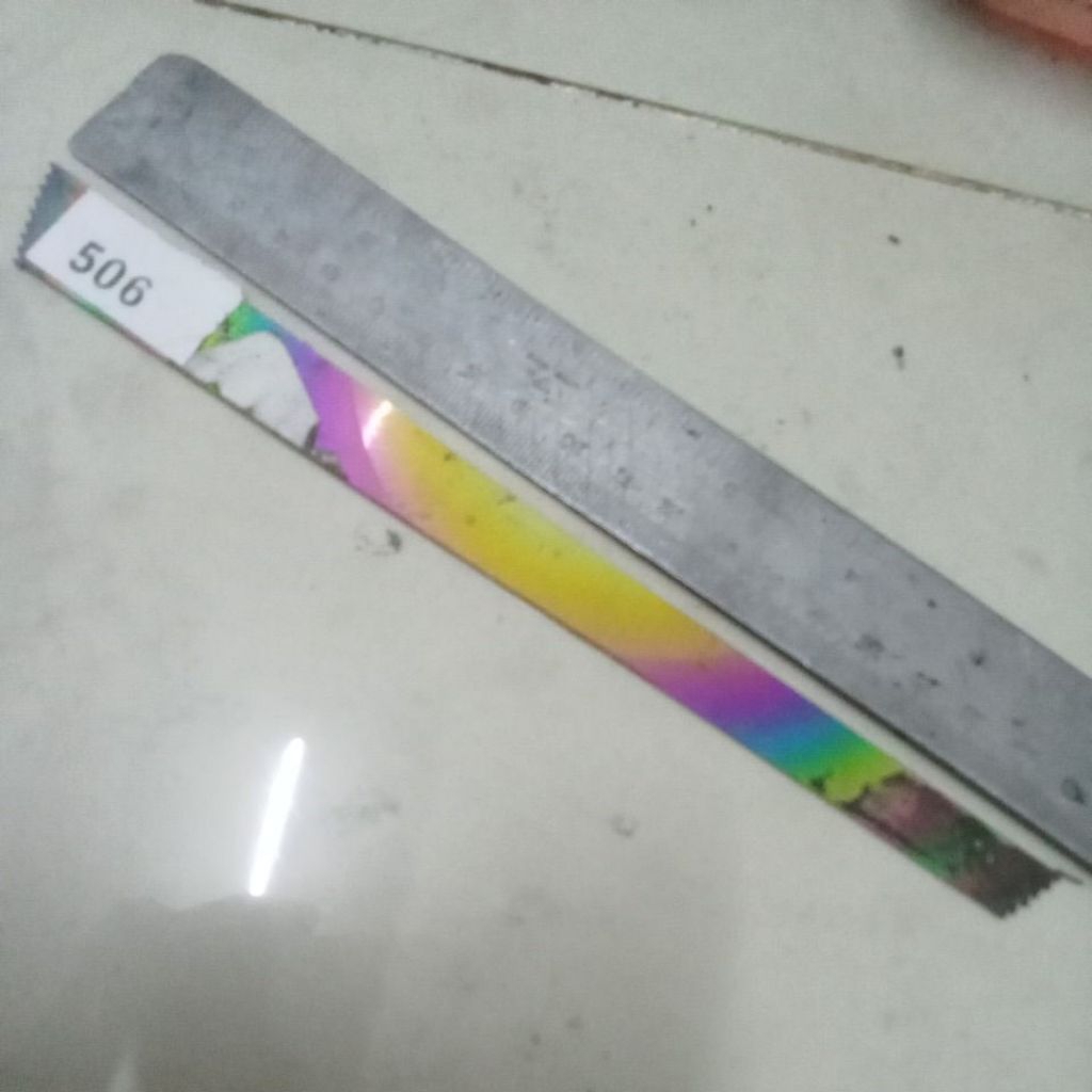 BAJA HSS DM05 PELANGI ORIGINAL keras Bahan Pisau Dapur Iris Seset Raut Stek Okulasi Grafting Cangkok