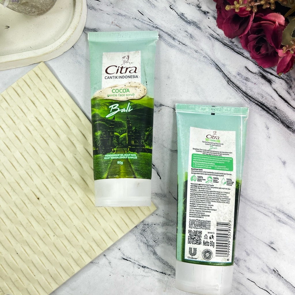 Citra Cocoa Gentle Face Scrub wash cuci muka Bali 90 gr