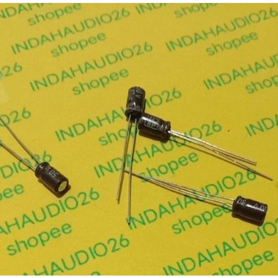 bipolar 0.47uf 50v  d4x7mm BP ELKO elco 0.47 uf 50 v 470nf 474 470n cap bi polar alias nonpolar np