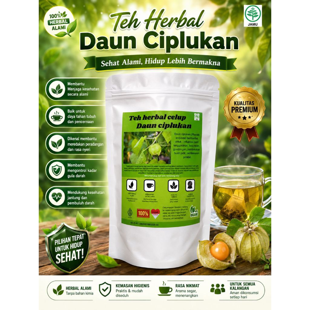 TEH HERBAL DAUN CIPLUKAN