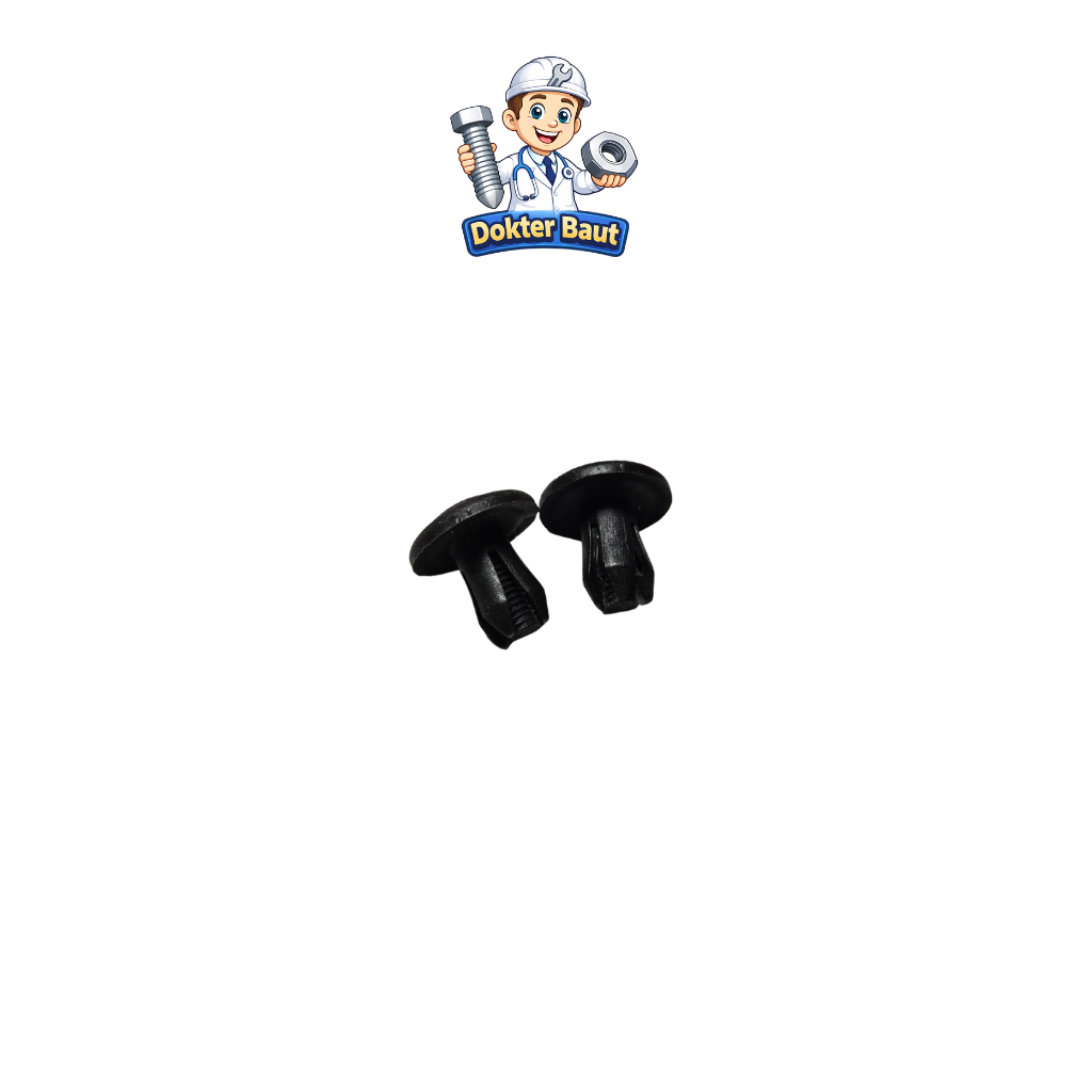 Kancing Klip CENGKEH SEDANG Mobil Universal clip Rivet kk185