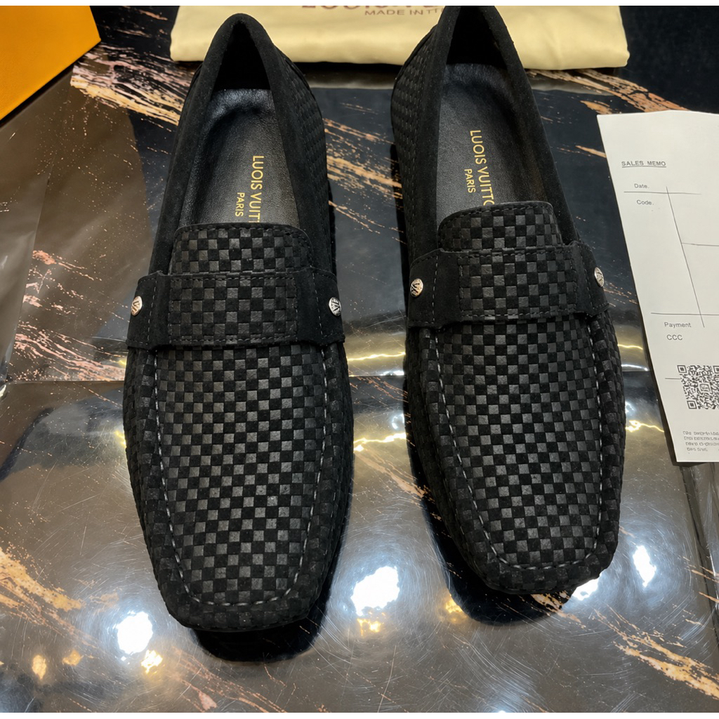 Sepatu Loafer pria fashion Casual branded # SOLV-02 mirror quality
