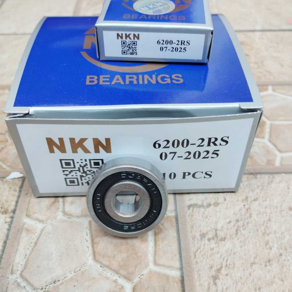 BEARING 6200 LAHER RODA DEPAN NKN RODA DEPAN SEPEDA LSTRIK DLL 1 PCS