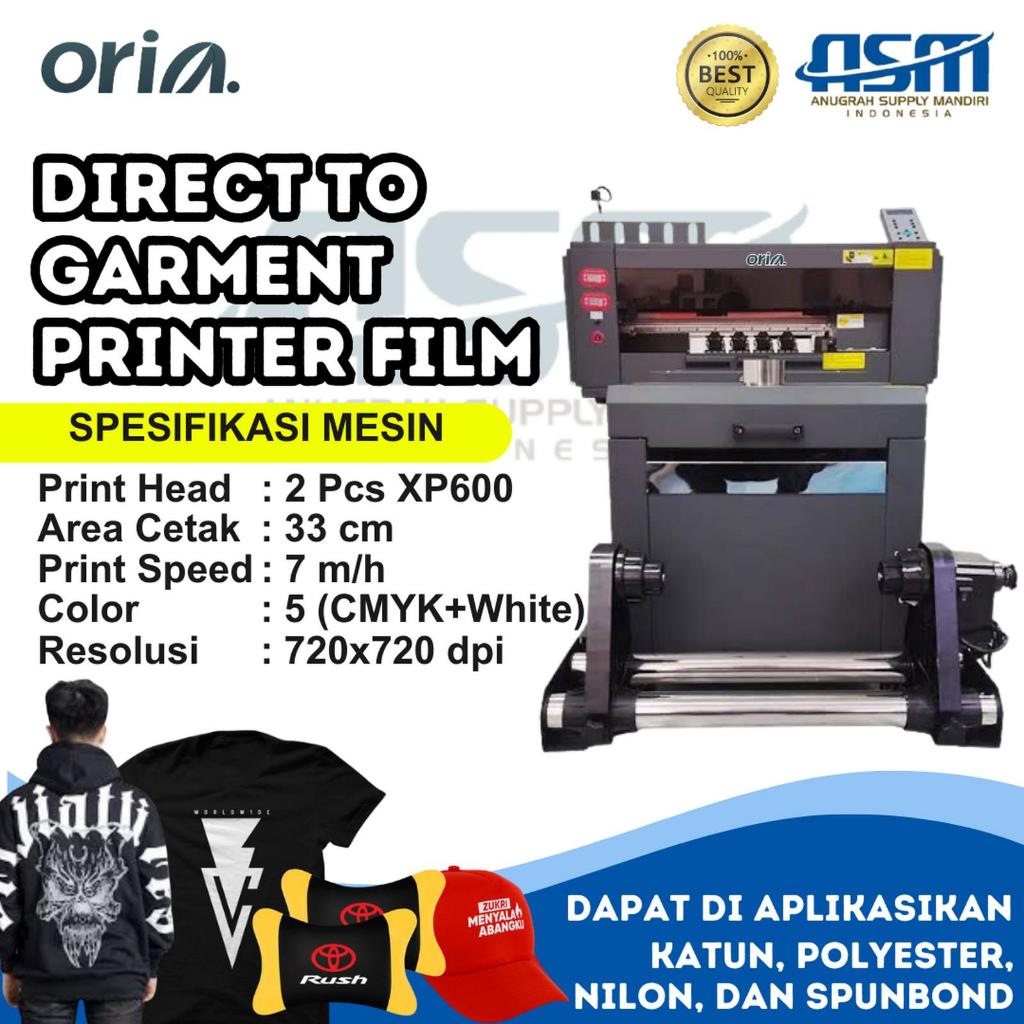 MESIN DIRECT TO GARMENT PRINTER FILM DTG ORIA A3