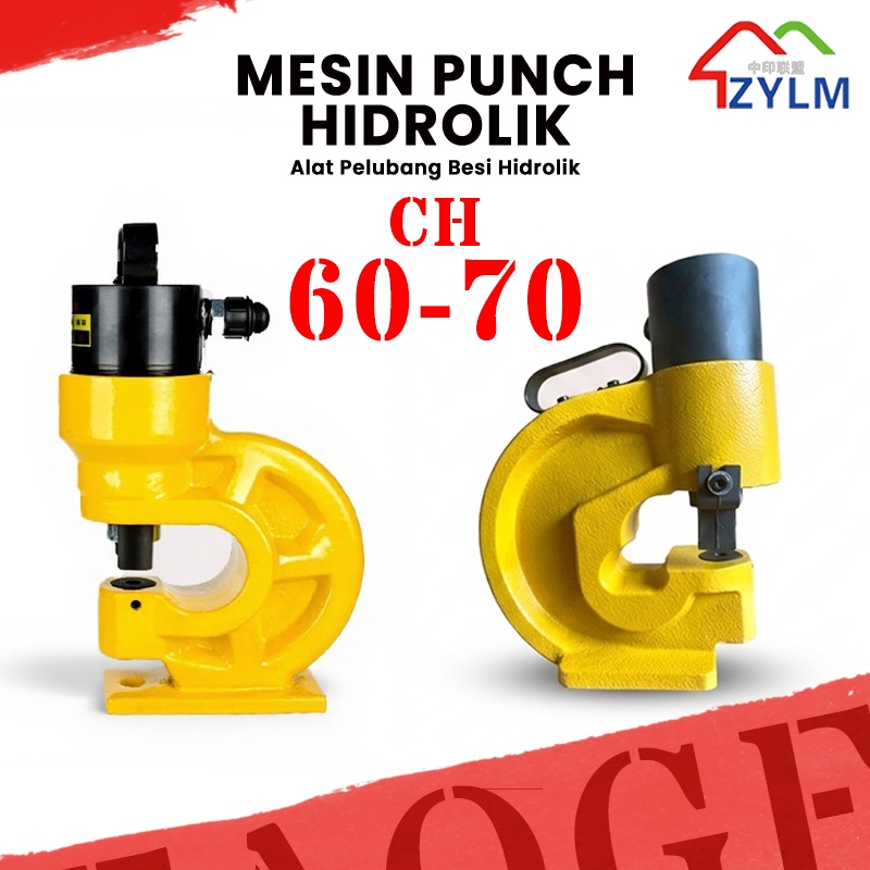 AOGE  Mesin pelubang busbar hidrolik CH-60 CH-70 Pompa hidrolik elektrik manual