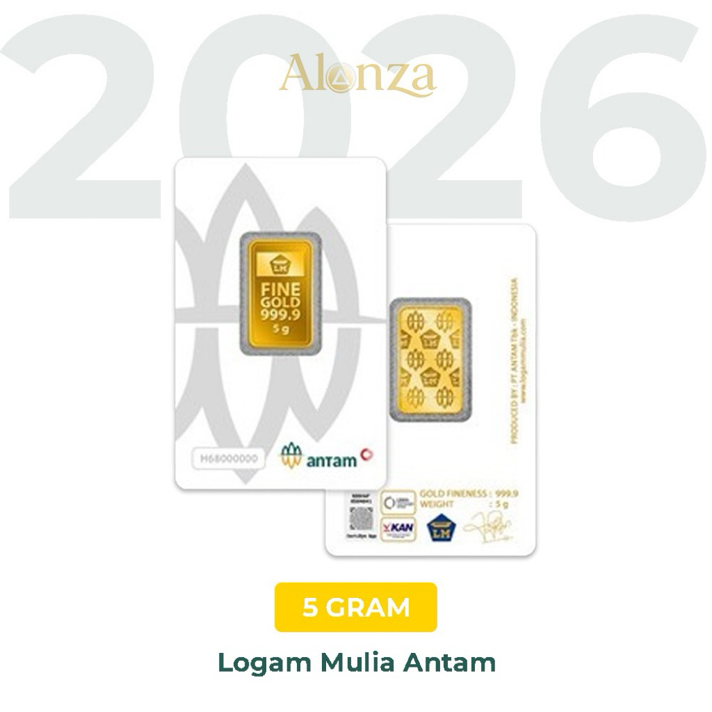 LOGAM MULIA EMAS ANTAM 10 GRAM TAHUN TERBARU 2026 ORIGINAL 100%