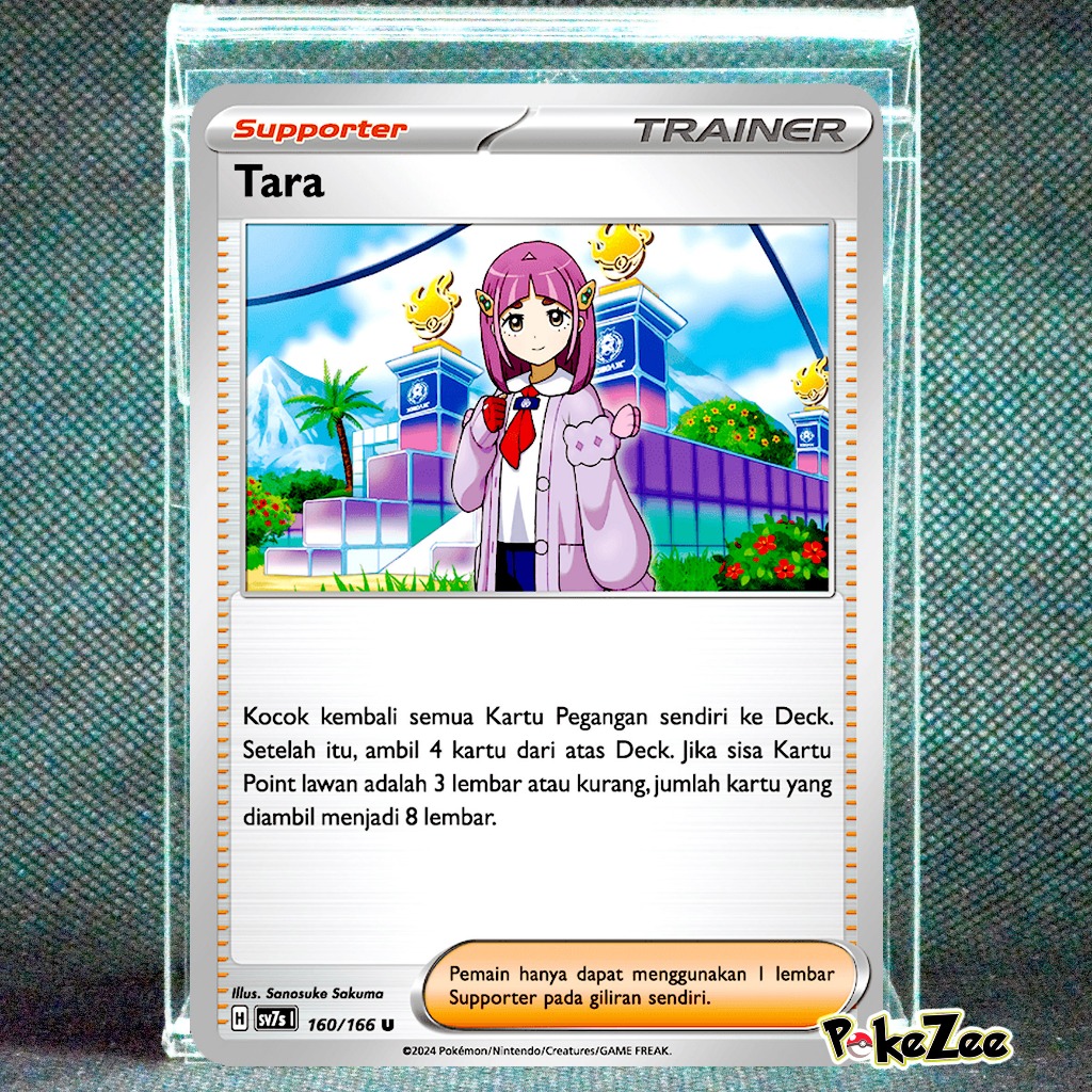Tara Kartu Staple Trainer Pokemon TCG Indonesia