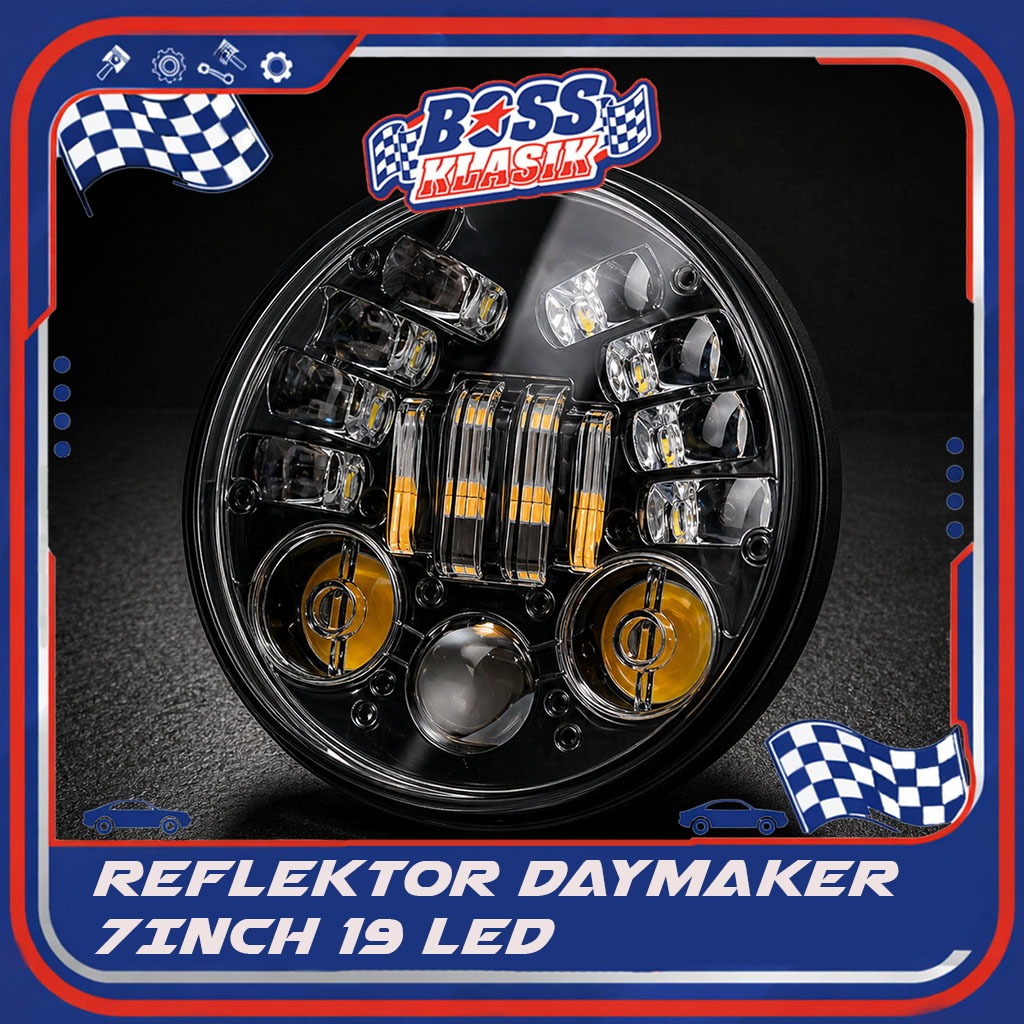 REFLEKTOR DAYMAKER 7INCH 19 LED