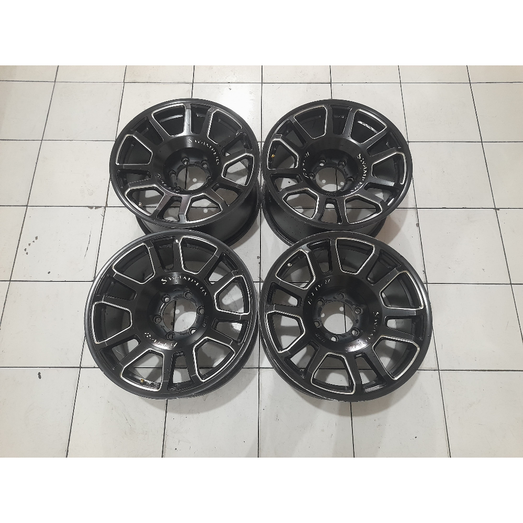 Velg Mobil Bekas Fortuner Pajero Hilux DC Strada SWAMPERS (HSR) R18