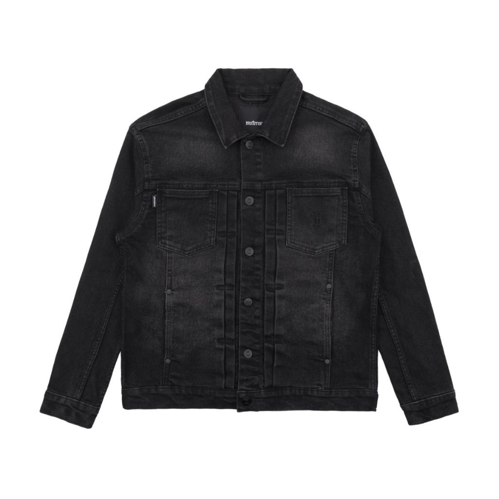 MATERNAL DISASTER - GRAZZA - TRUCKER JACKET DENIM