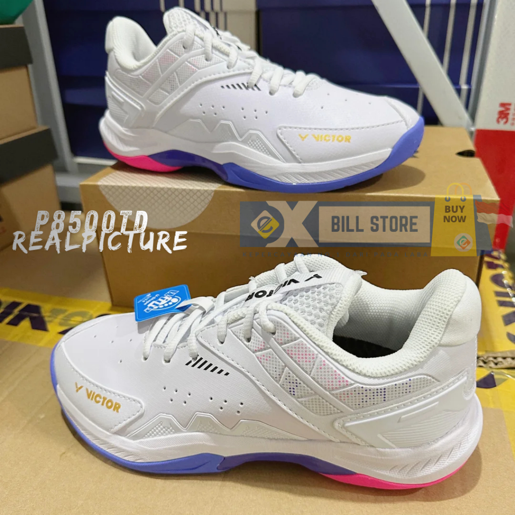 Exbill Sepatu Bulutangkis Victor U-shape 3.0 2.5 V-SHAPE 2.5 C90 P9200TD P8500TD A970NL 9200NTD TERB