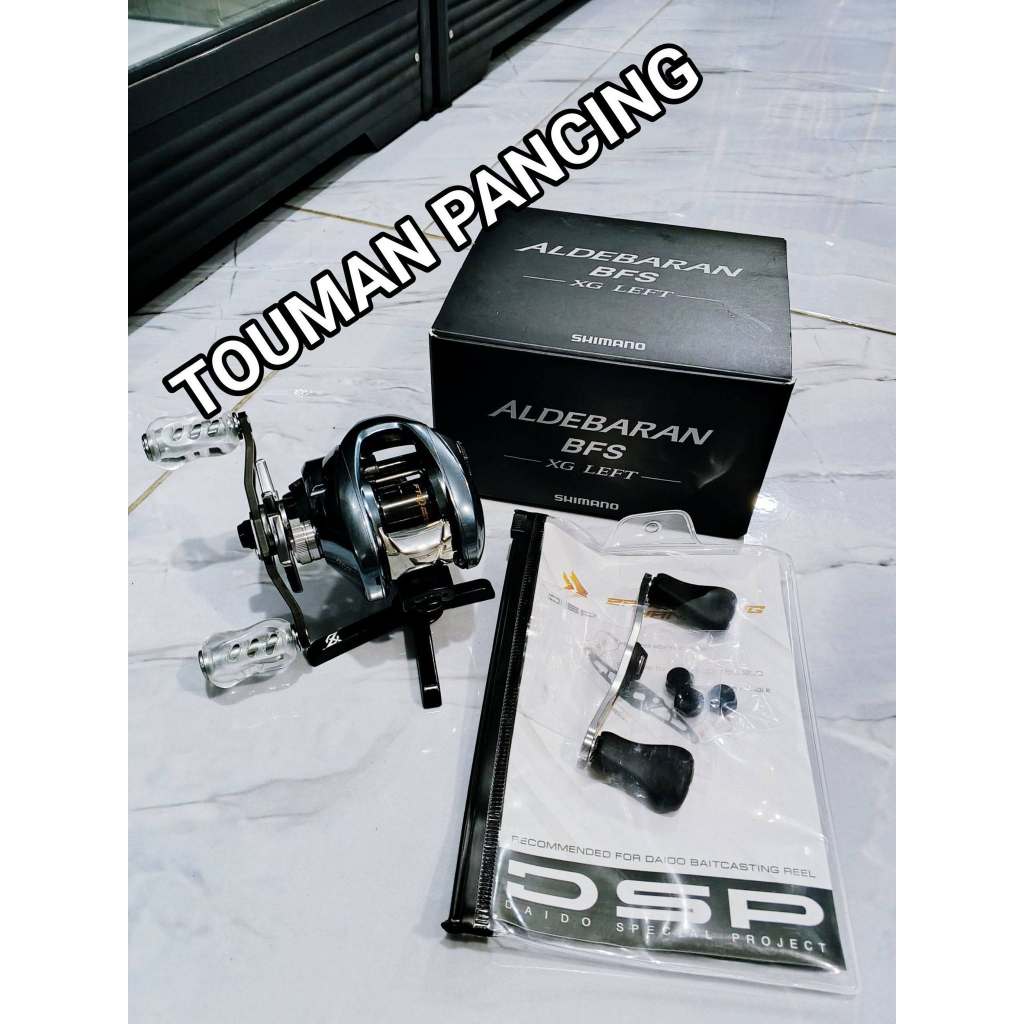 (Second) TOUMAN PANCING - Reel BC Shimano Aldebaran BFS XG Left Hand Second Like New Baitcasting JDM