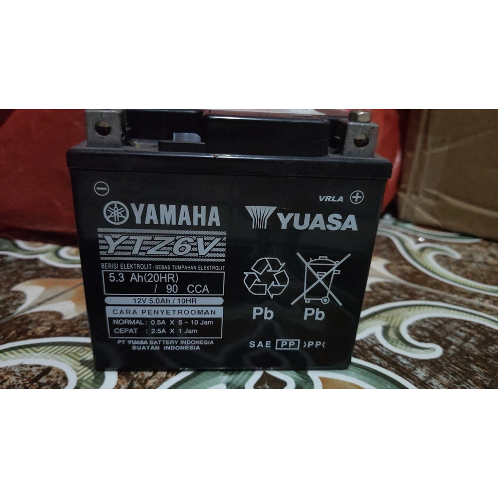 Yuasa YTZ4V, aki ORI motor Yamaha