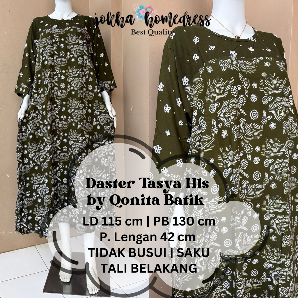 Dress Tasya Hls by Qonita Batik Pekalongan