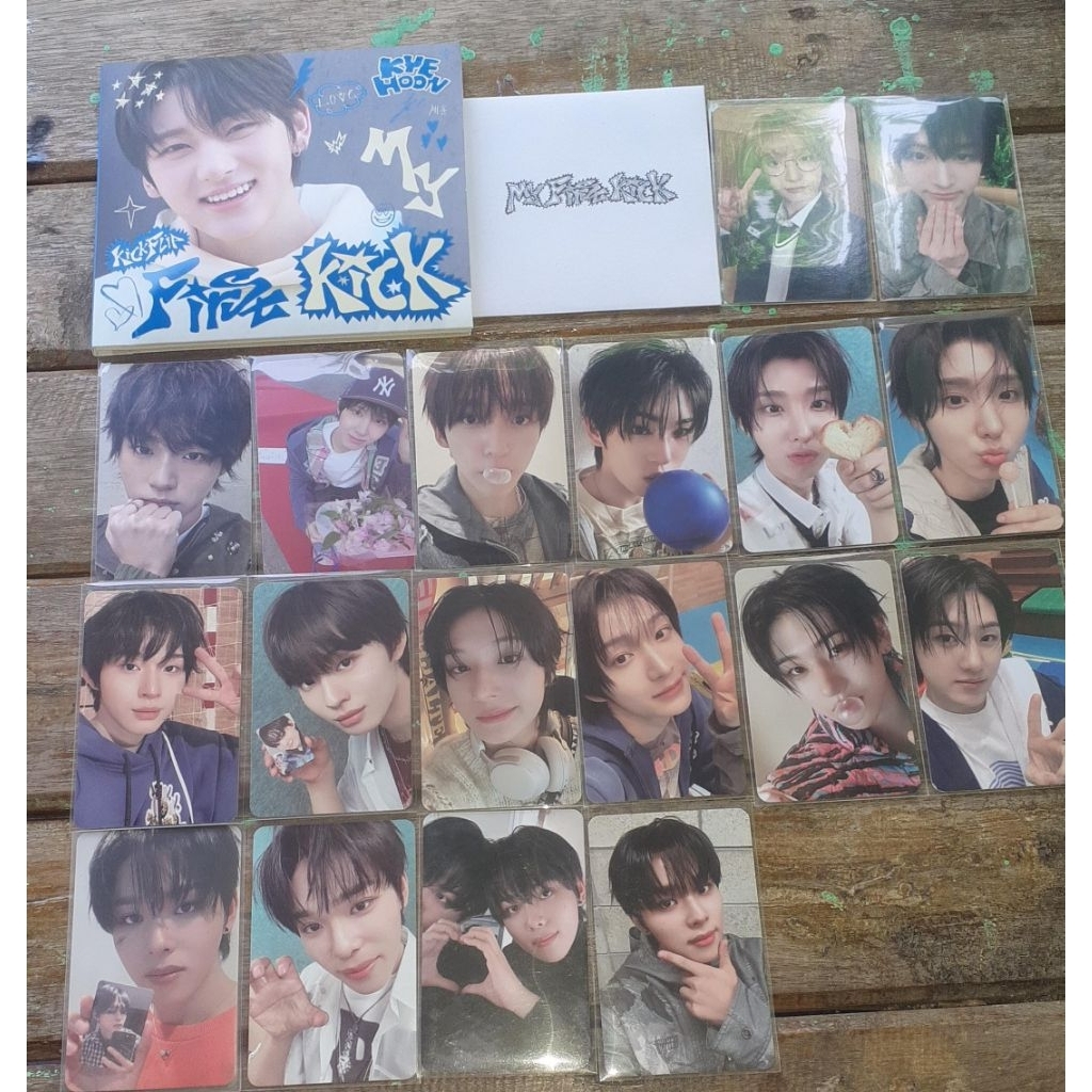 [READY STOCK] PHOTOCARD OFFICIAL KICKFLIP KYEHOON AMARU DONGHWA JUWANG MINJE KEIJU DONGHYEON | VIDCO