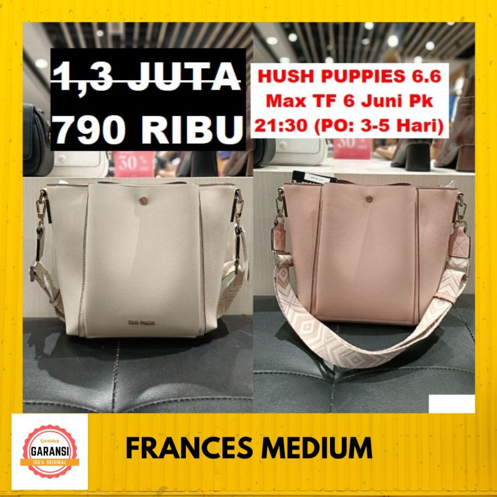 Tas selempang wanita sale Hush Puppies FRANCES shoulder bag 100% original store