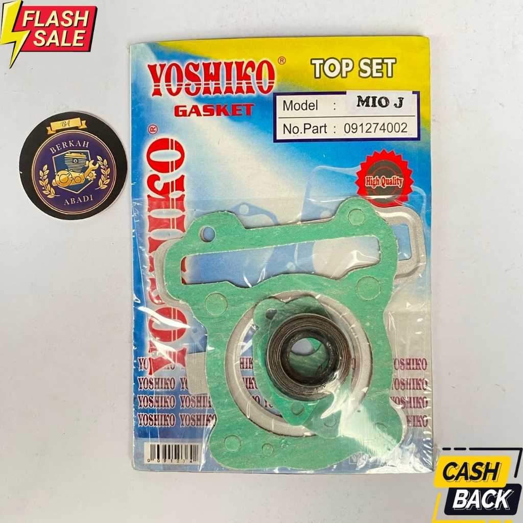 Paking Kop Motor Yamaha Mio J 1 SET | Packing Gasket Kop Mesin Mio J FI Lengkap