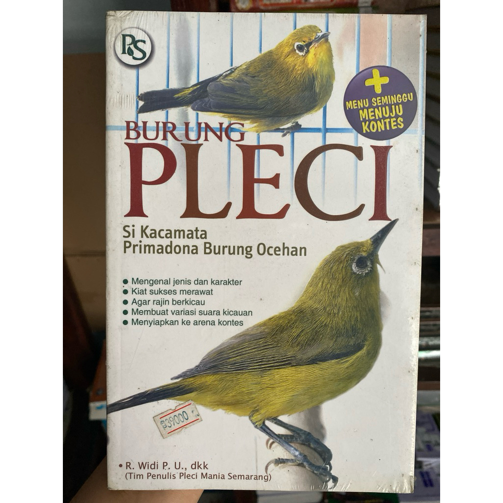 BUKU BURUNG PLECI SI KACAMATA PRIMADONA BURUNG OCEHAN