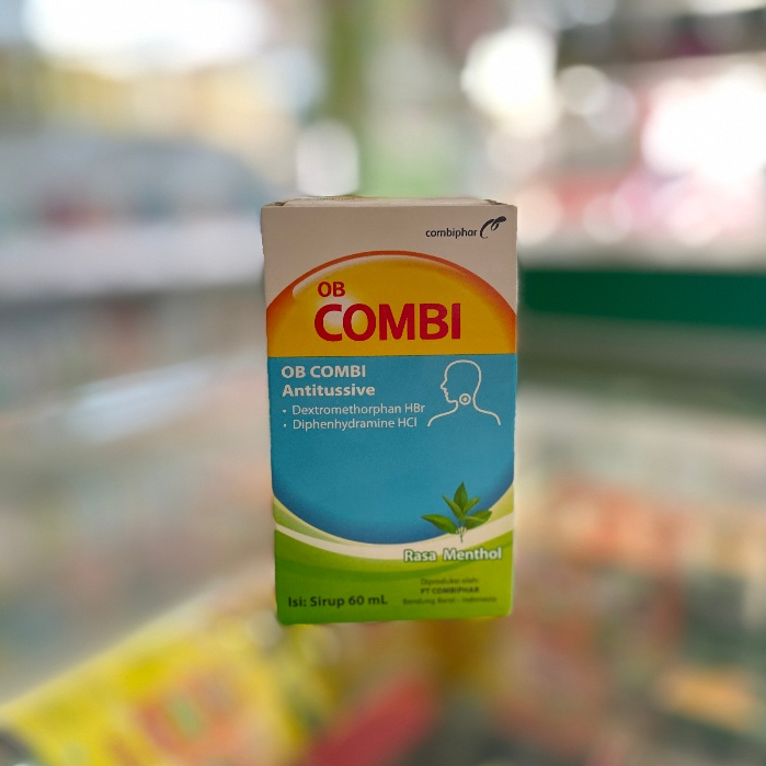 OB Combi Antitussive 60 ml - Obat Batuk Kering