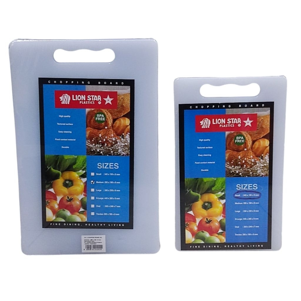 Talenan Plastik Lion Star / Telenan Lion Star / Chopping Board Lion Star
