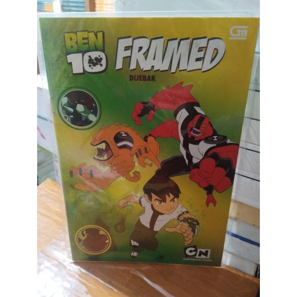 BUKU CERITA ANAK BEN 10 DIJEBAK