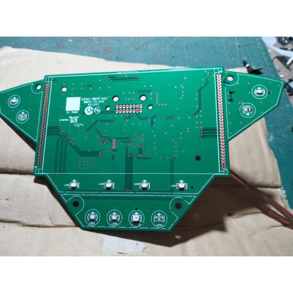 PCB spidometer aerox new THN 2021-2024 original(tanpa soket)