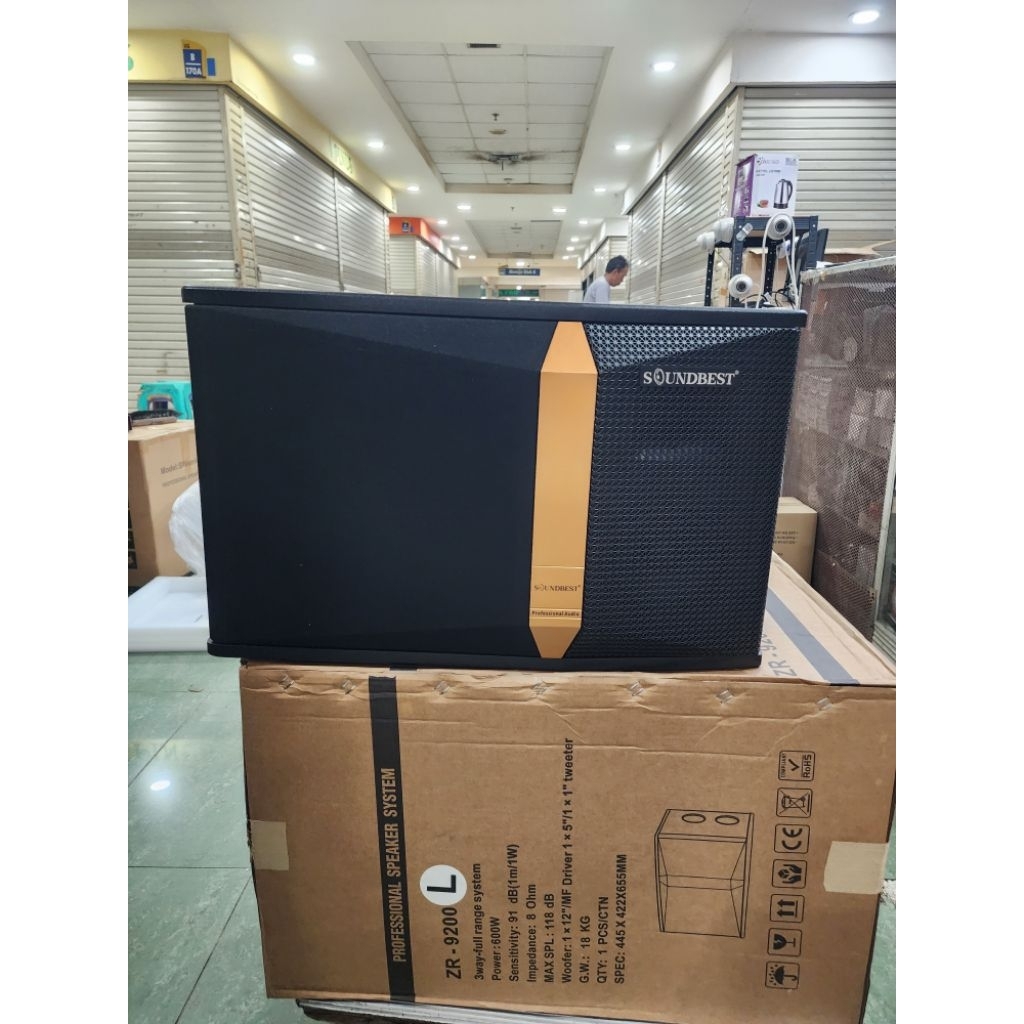 Speaker pasif 12 inch karaoke soundbest ZR9200 / ZR 9200 original – 3 way