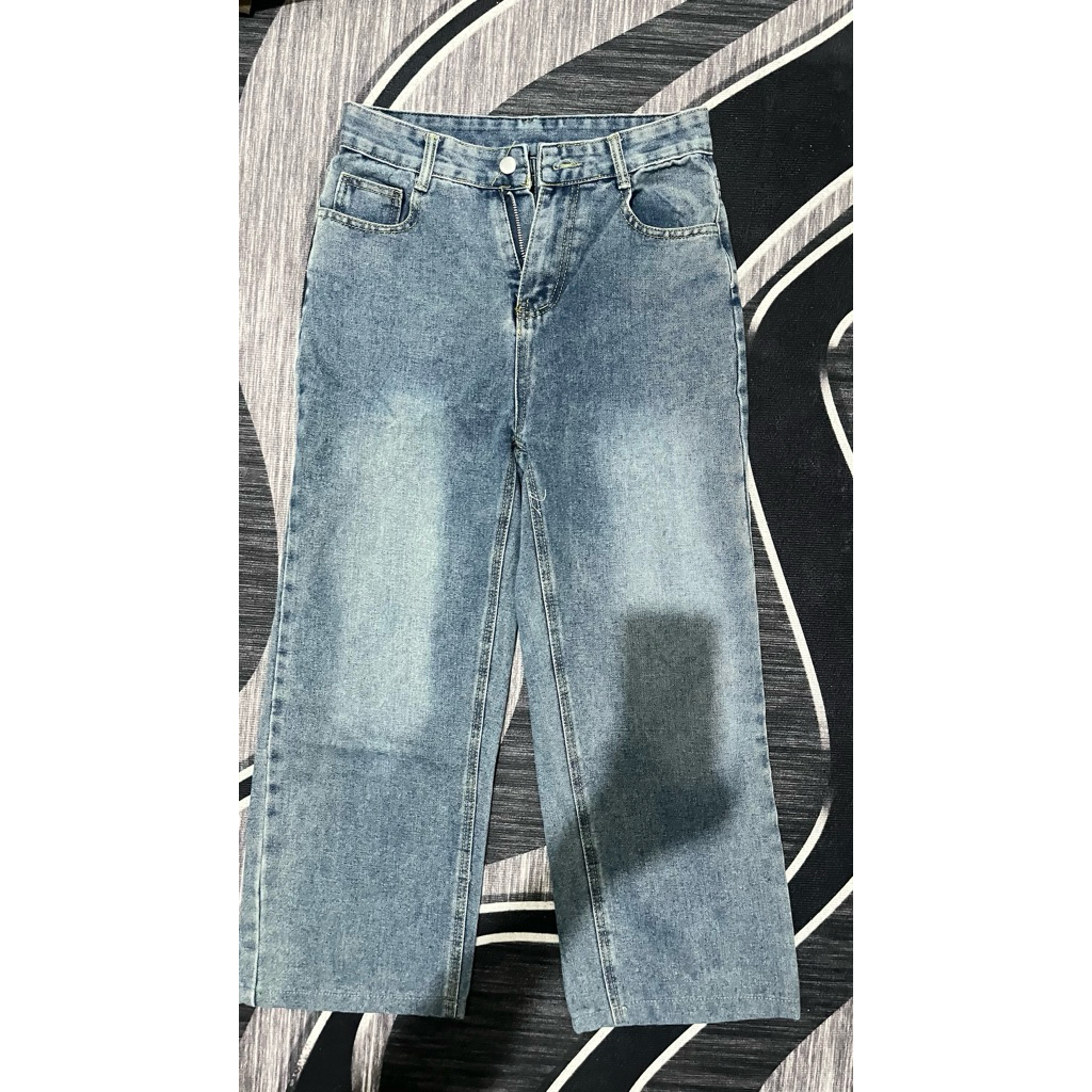 yoyo jeans preloved biru retro