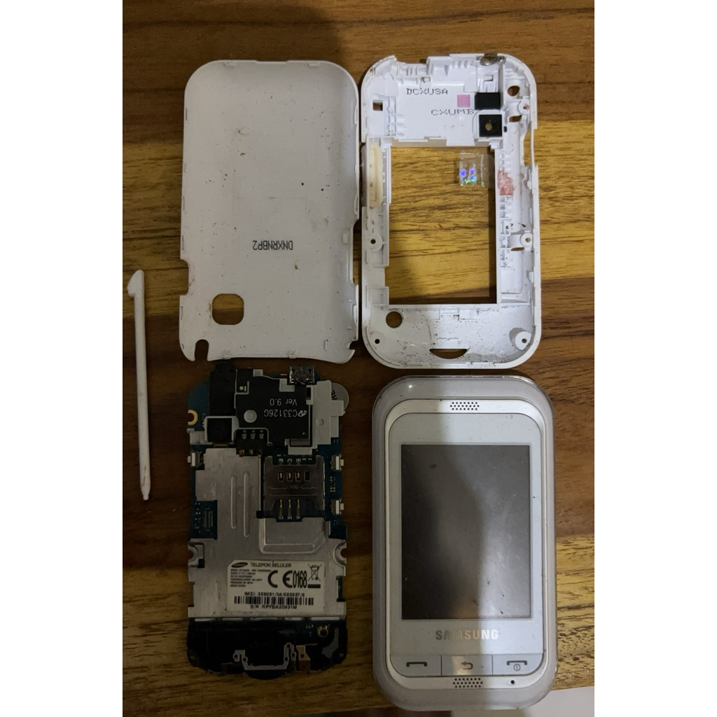 part komplit samsung champ gt c3303i