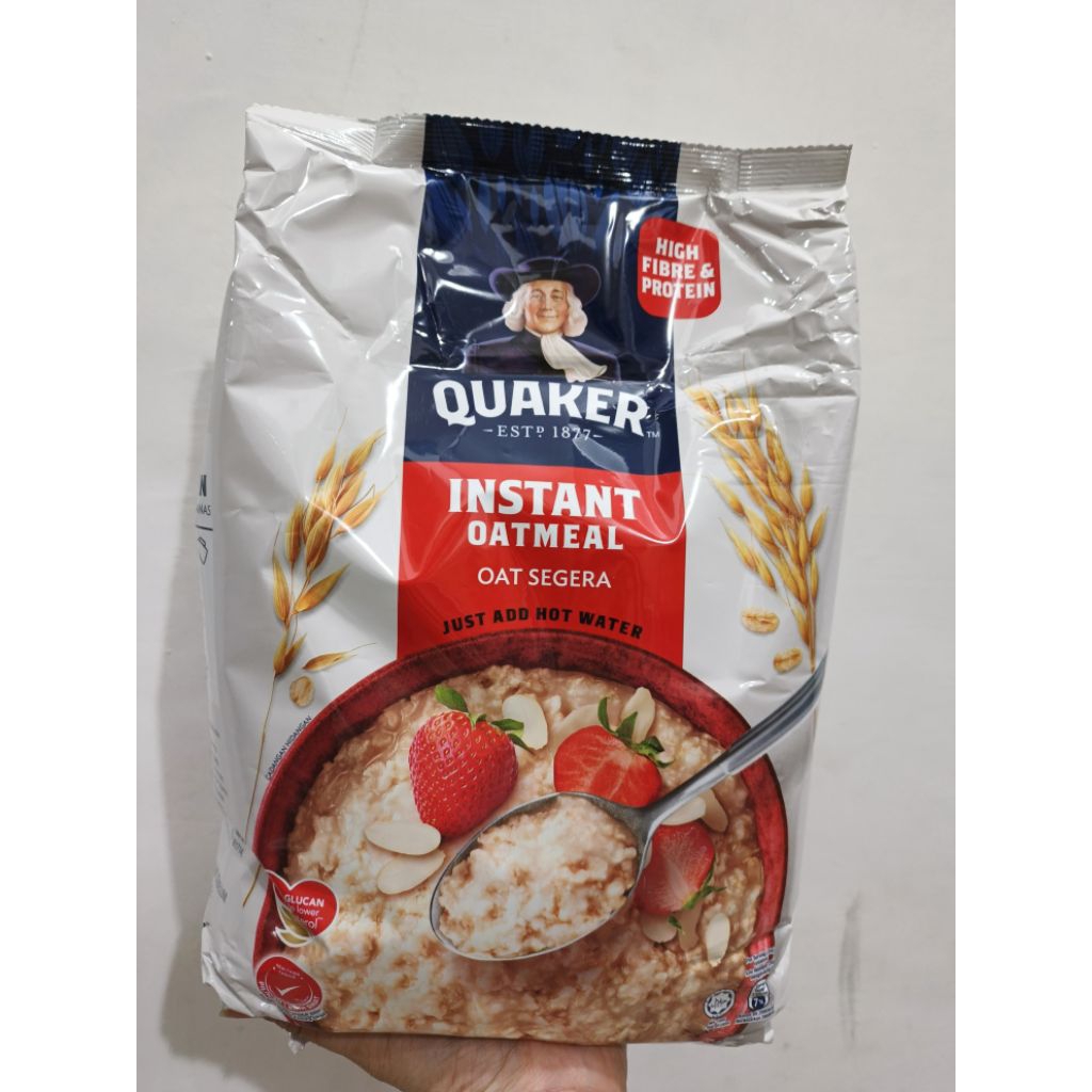 QUAKER MALAYSIA OATMEAL INSTANT CEREAL 1.2 KG