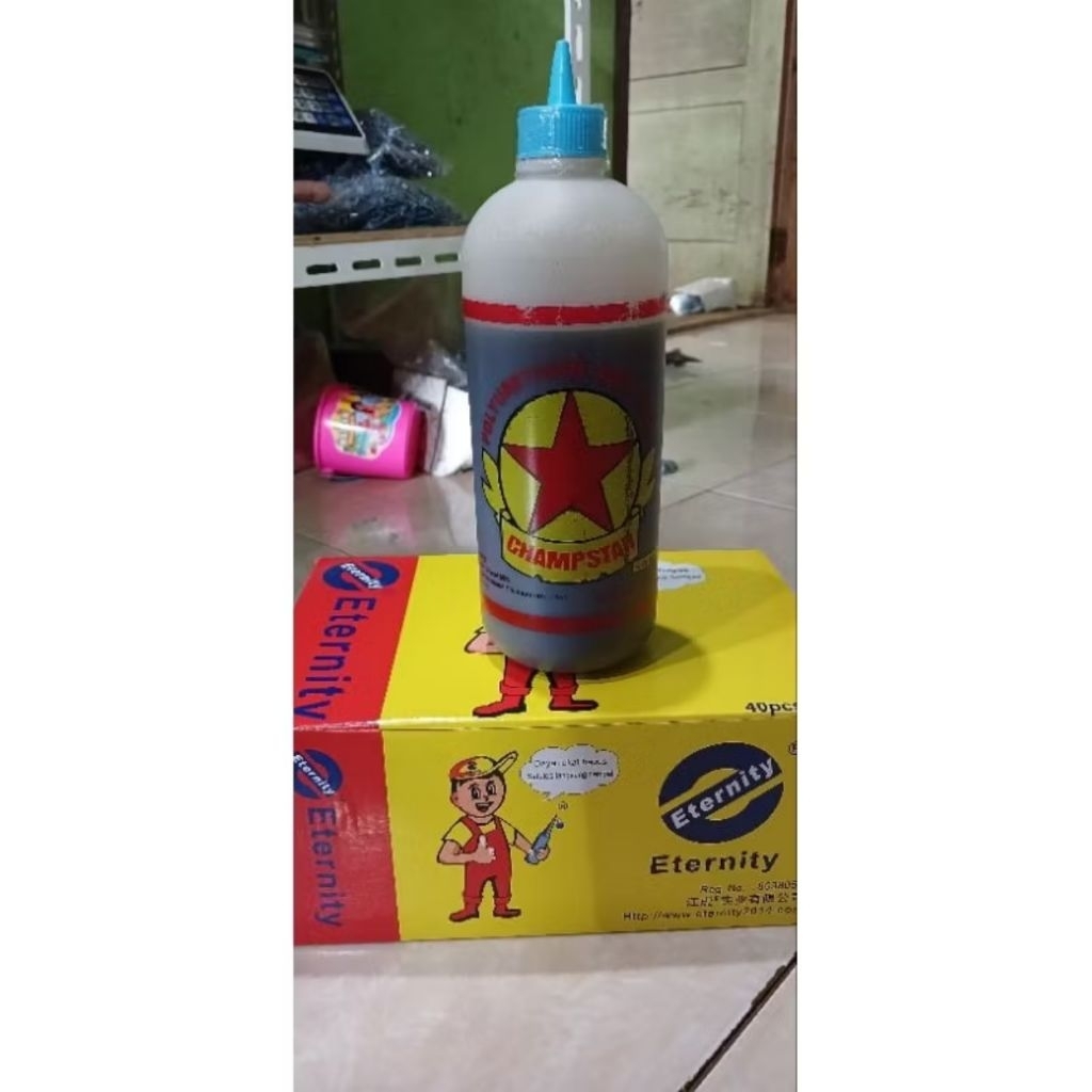 LEM CHAMSTAR BIRU 1KG | LEM EXCEL BINTANG | LEM BUSA | LEM KAYU KUAT | LEM BUSA