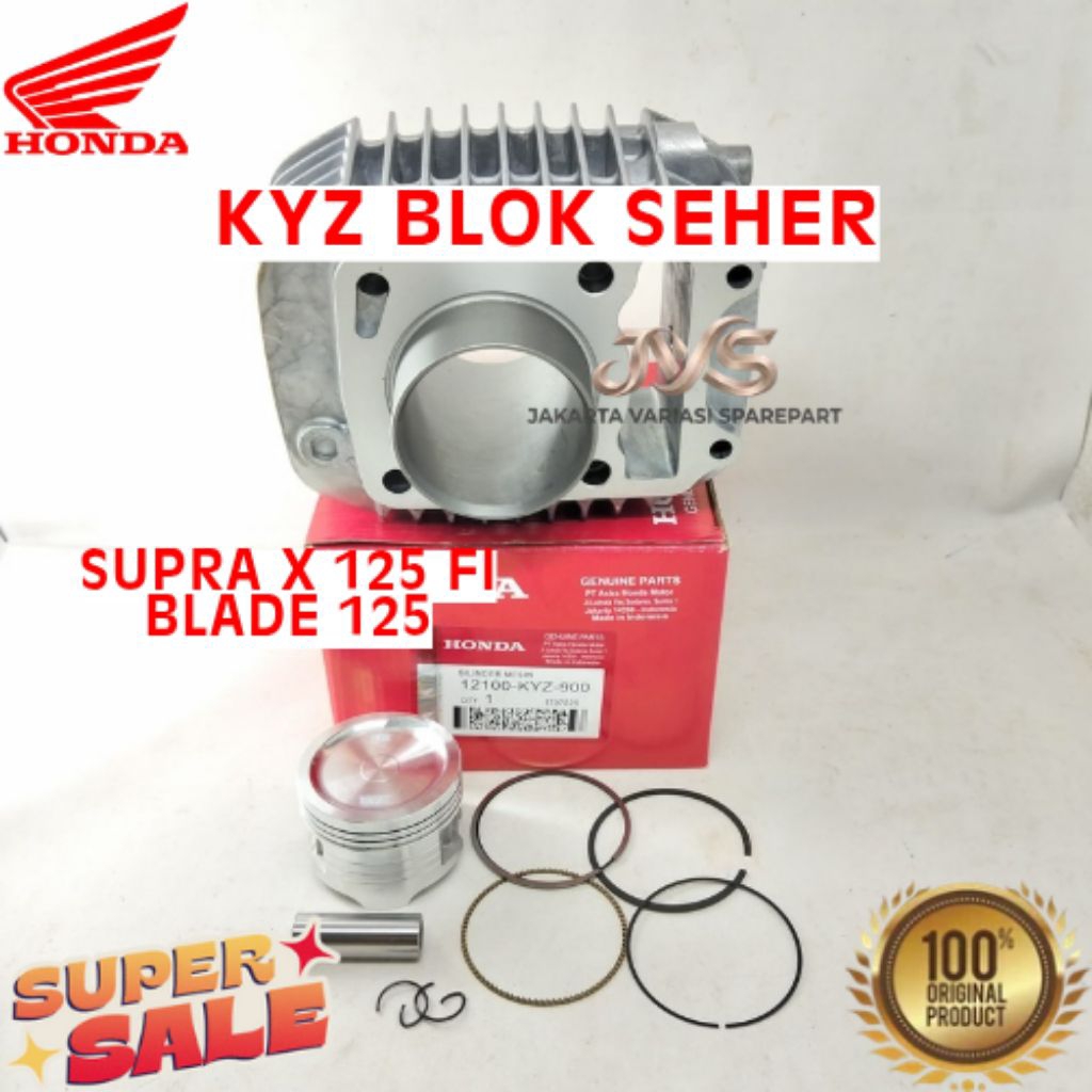 BLOK SEHER KODE KYZ, BLOK SEHER SUPRA X 125 FI, BLOK SEHER BLADE 125
